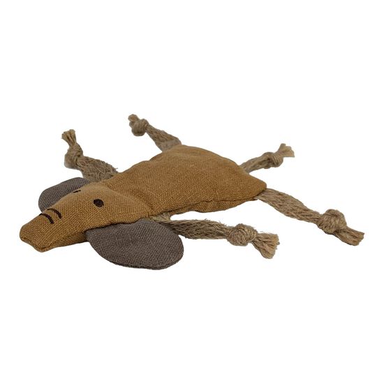 Jouet &eacute;l&eacute;phant brun pour chats Image NaN