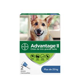 Topical Flea and Lice Protection for Dog 25+ kg, 2 pack