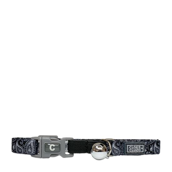 Adjustable printed Cat Collar, Paisley Image NaN