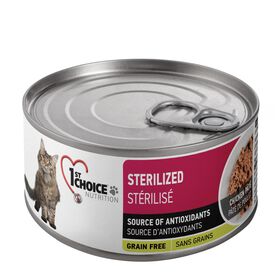 Sterilized Formula Chicken Pâté for Adult Cats