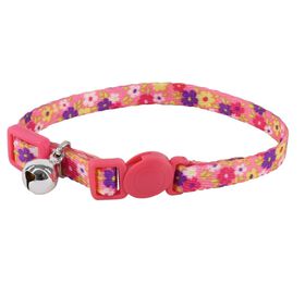 Collier Breakaway r&eacute;glable pour chaton, Fleur
