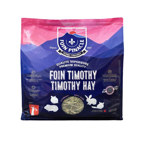 Foin Timothy pour petits animaux, 1 kg Image 1.0