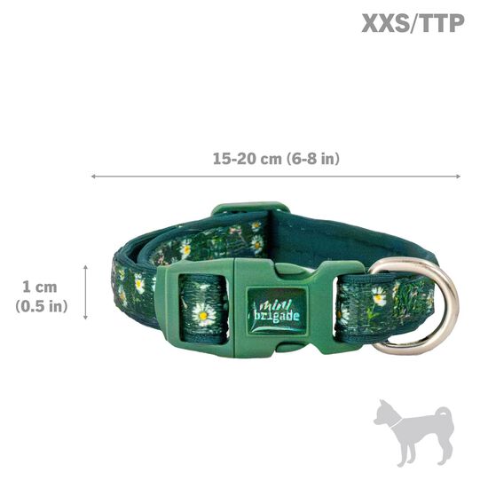 Mini collier en nylon pour chiens, Fleurs de For&ecirc;t Image NaN