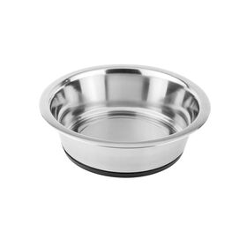 Bol en acier inoxydable avec dessous antidérapant