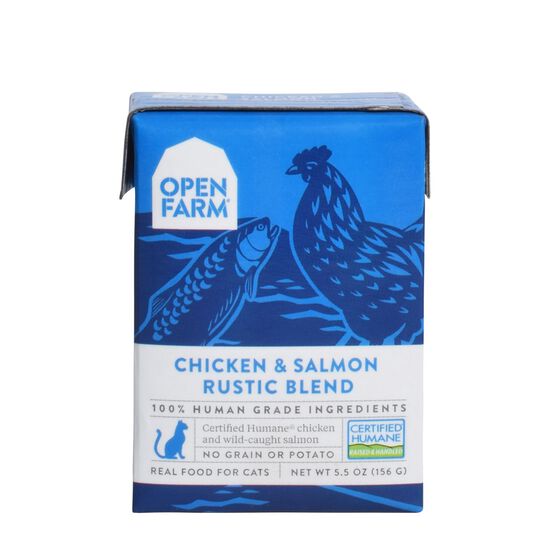 Chicken & Salmon Rustic Blend Wet Cat Food Image NaN