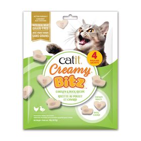 Chicken and Duck Creamy Bitz Treats for Cats