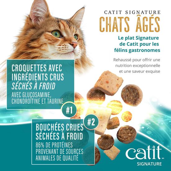 Signature Chicken Freeze-Dried Raw Nutrition for Senior Cats, 4.5 kg Image NaN