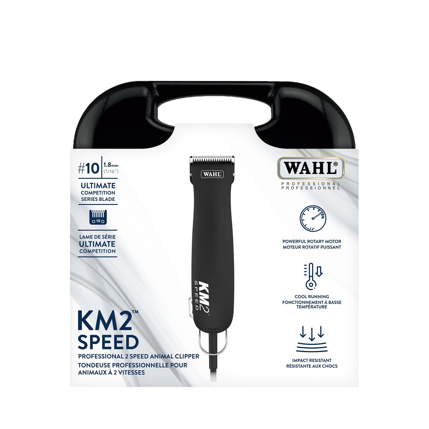 WAHL KM2 SPEED バリカン・クリッパー KM2 Detachable Blade Clipper Wahl | Mondou