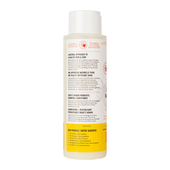 Honeysuckle Probiotic Shampoo and Conditioner, 473 ml Image NaN