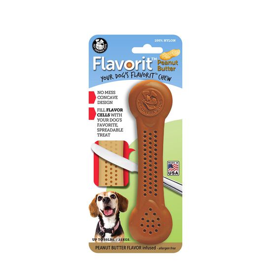 Jouet Flavorit pour chiens, beurre d'arachide Image NaN