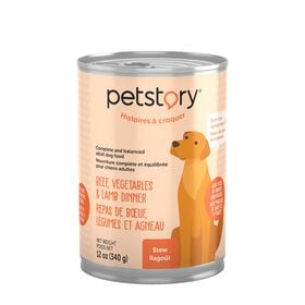 Beef and Lamb Stew, Wet food for Dogs
