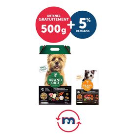 Forfait CaniSource Grand Cru Formule terre et mer pour chien
