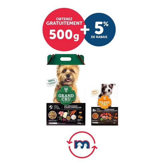 Forfait CaniSource Grand Cru Formule terre et mer pour chien Image NaN