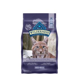 Chicken food for adult cats