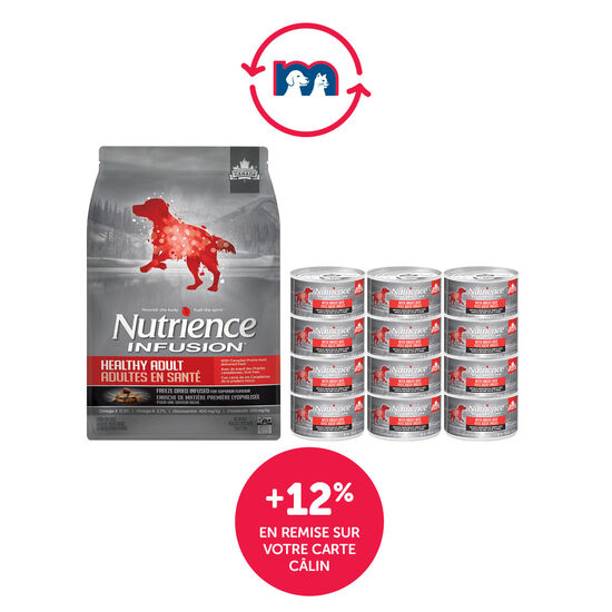 Forfait Nutrience Infusion gros C&acirc;lin pour chien Image NaN