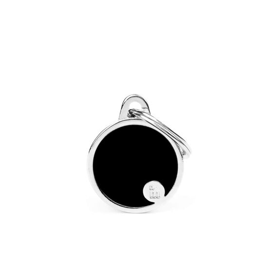 M&eacute;daille cercle noir pour chats Image NaN