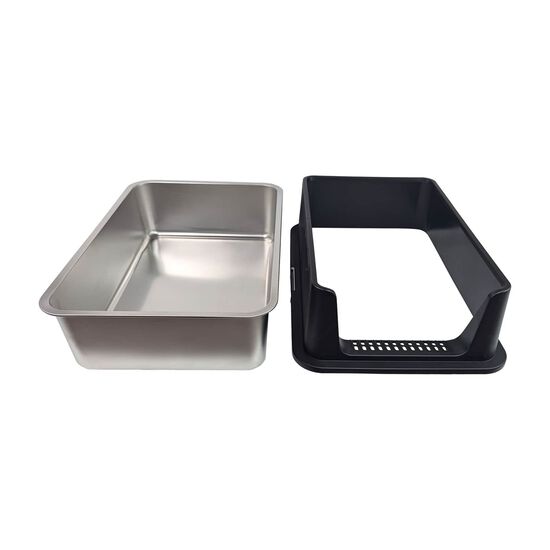 Large Stainless Steel Litter Box Image NaN