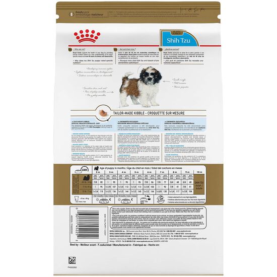 Breed Health Nutrition&reg; Shih Tzu Puppy Dry Dog Food, 1.1 kg Image 2.0