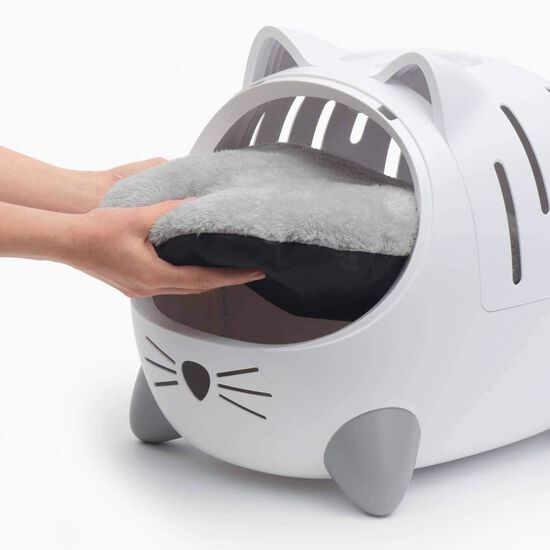 Lit et cage de transport 2 en 1 PIXI Moi pour chats Image NaN