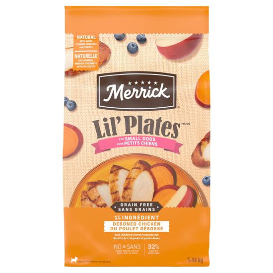 Lil' Plates Grain Free Real Chicken and Sweet Potato Dry Food for Small Breed Dogs Image NaN