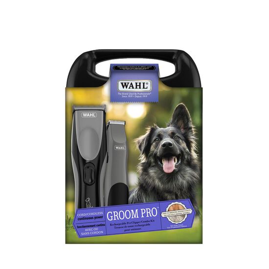 Trousse de tondeuse recharchable « Groom Pro » pour animaux Image NaN