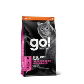 Recette &laquo; Skin + Coat Care &raquo; au poulet avec grains pour chats, 4,13 kg