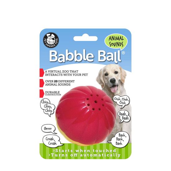 Balle Babble Ball avec sons d'animaux Image NaN