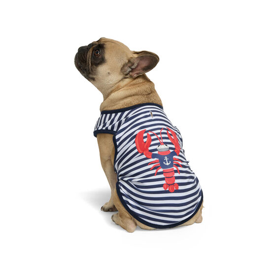Camisole nautique avec imprimé d'homard pour chiens Image NaN