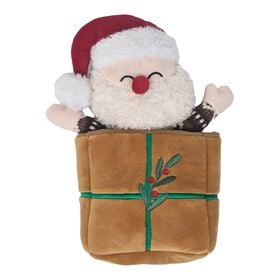 Jouet Père Noël surprise pour chiens