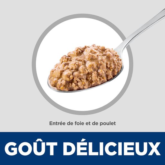 Entr&eacute;e de foie et poulet pour chatons, 82 g Image NaN