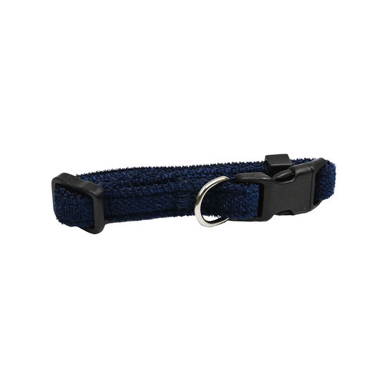 Mini Nylon Collar for Dogs, Navy Blue Image NaN