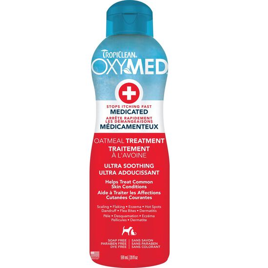 Traitement m&eacute;dicamenteux anti-d&eacute;mangeaisons OxyMed pour animaux, 591 ml Image NaN