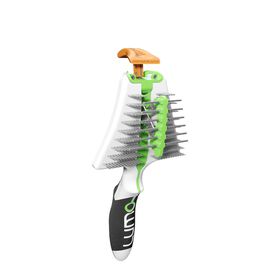 Ridgeback self-cleaning grooming tool for short hair