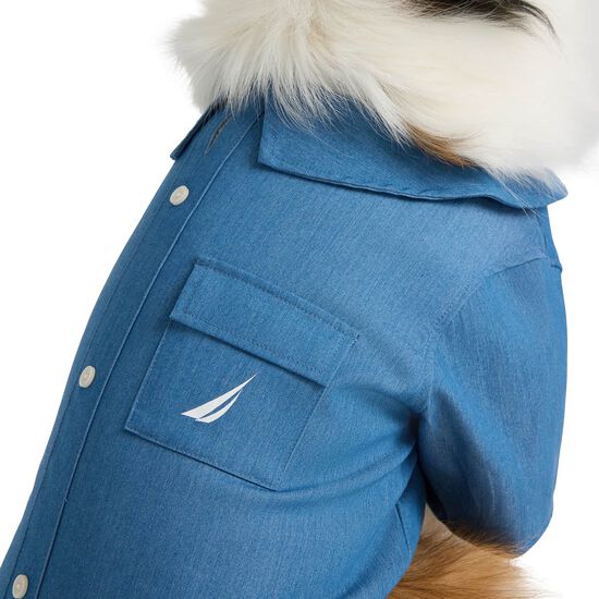 Stretch Denim Shirt for Dogs Image NaN