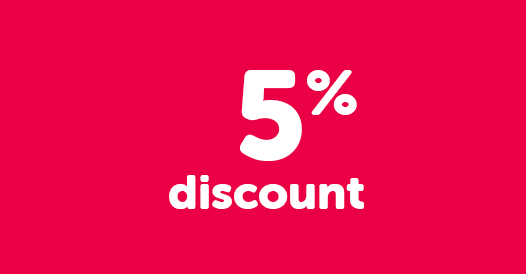 5% discount