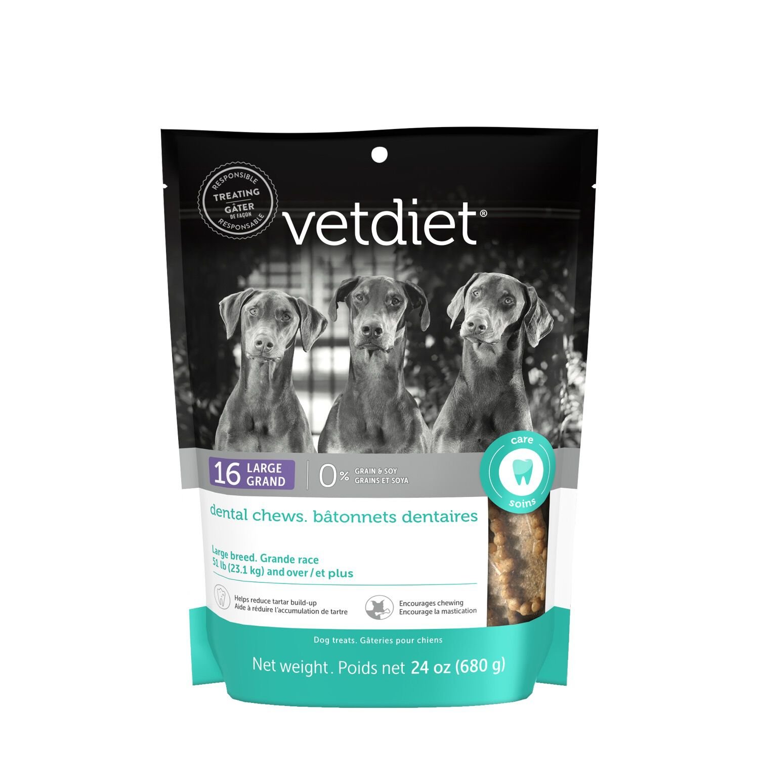 Vetdiet Dental Chews 16 unites
