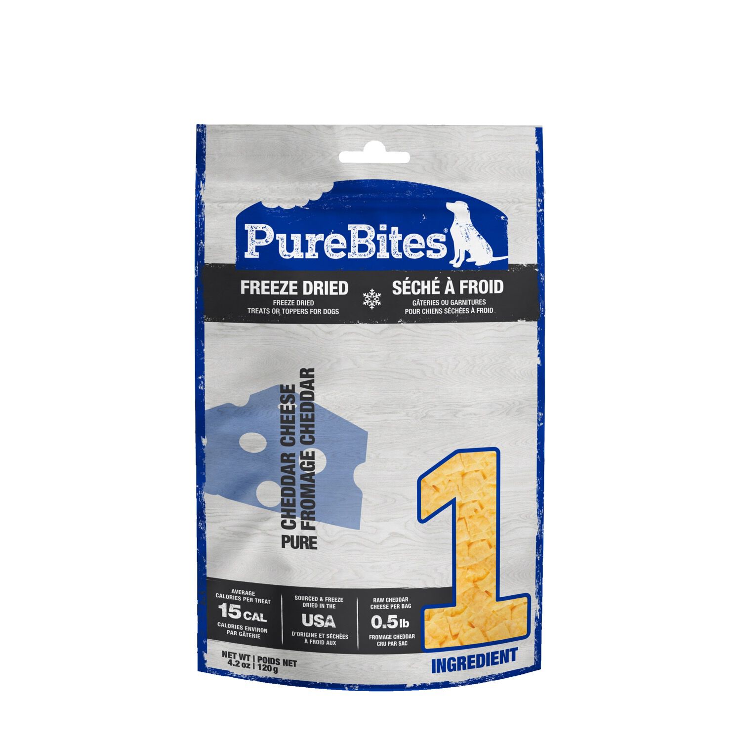 Gâteries séchées à froid au fromage PureBites