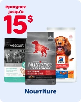 ÉPARGNEZ JUSQU'À 15$ - Nourriture pour chiens
