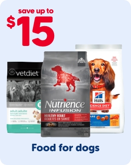 SAVE UP TO $15 - Food for dogs