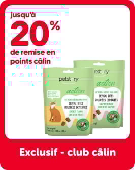 Jusqu'à 20% de remise en points Câlin