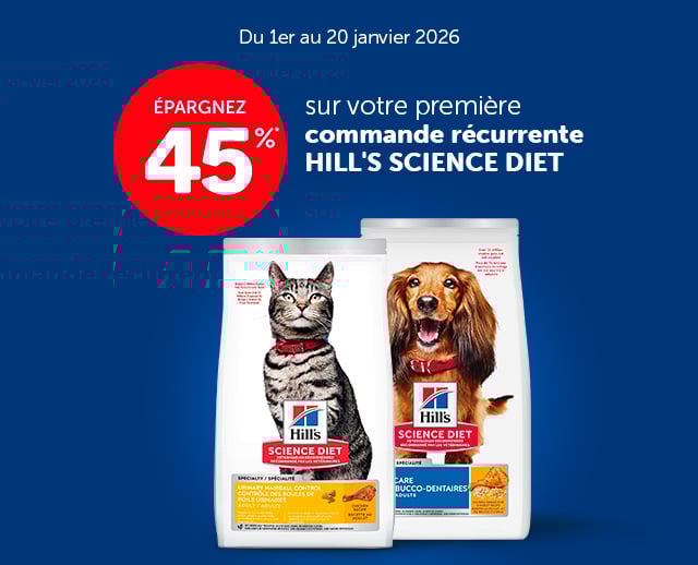 Épargnez 45% - Hill's Science Diet