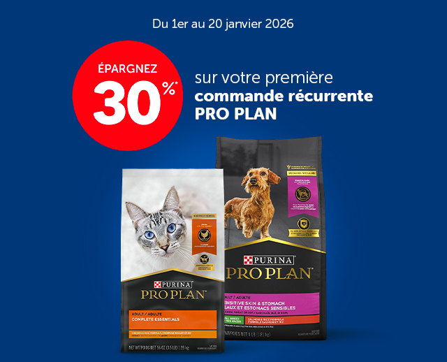 Épargnez 30% - Pro Plan