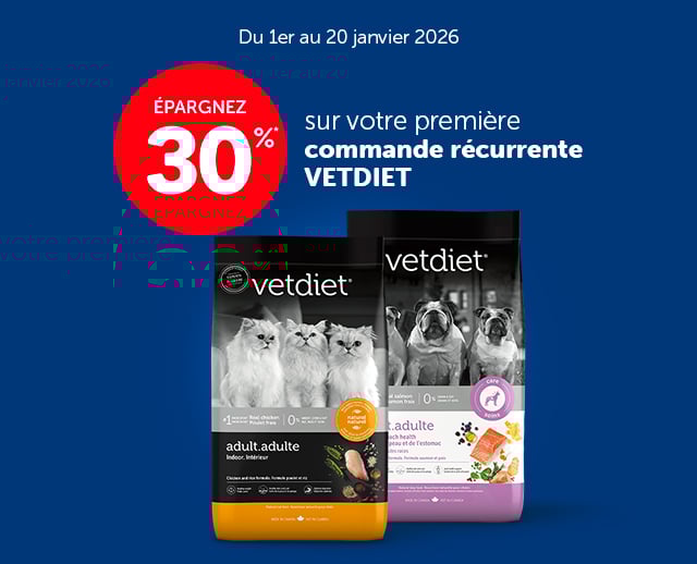 Épargnez 30% - Vetdiet