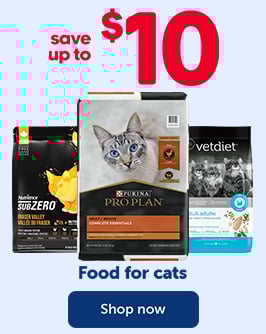 SAVE UP TO $10 - Food for cats