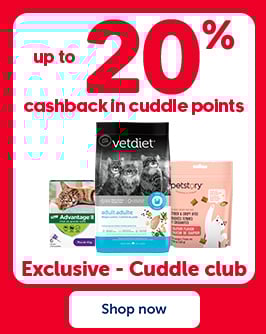 Up to 20% back on Cuddle points