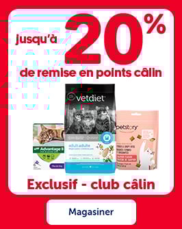Jusqu'à 20% de remise en points Câlin