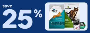 New at Mondou: the Nulo brand, now offered with 25% off on dry food, wet food, and treats for dogs and cats.