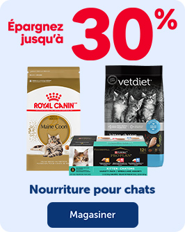 ÉPARGNEZ JUSQU'À 30% - Nourriture pour chats