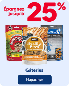 ÉPARGNEZ JUSQU'À 25% - Gâteries