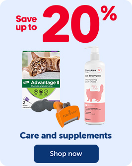 SAVE UP TO 20% - Care and supplements